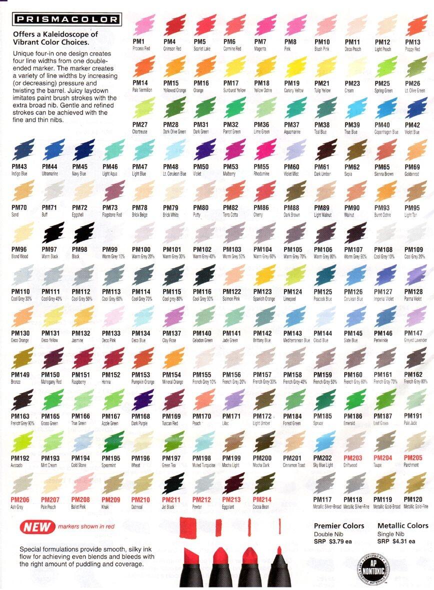 10 Color Charts Ideas Sharpie Colors Color Chart Color 10 Color Charts Ideas Sharpie Colors Color Chart Color