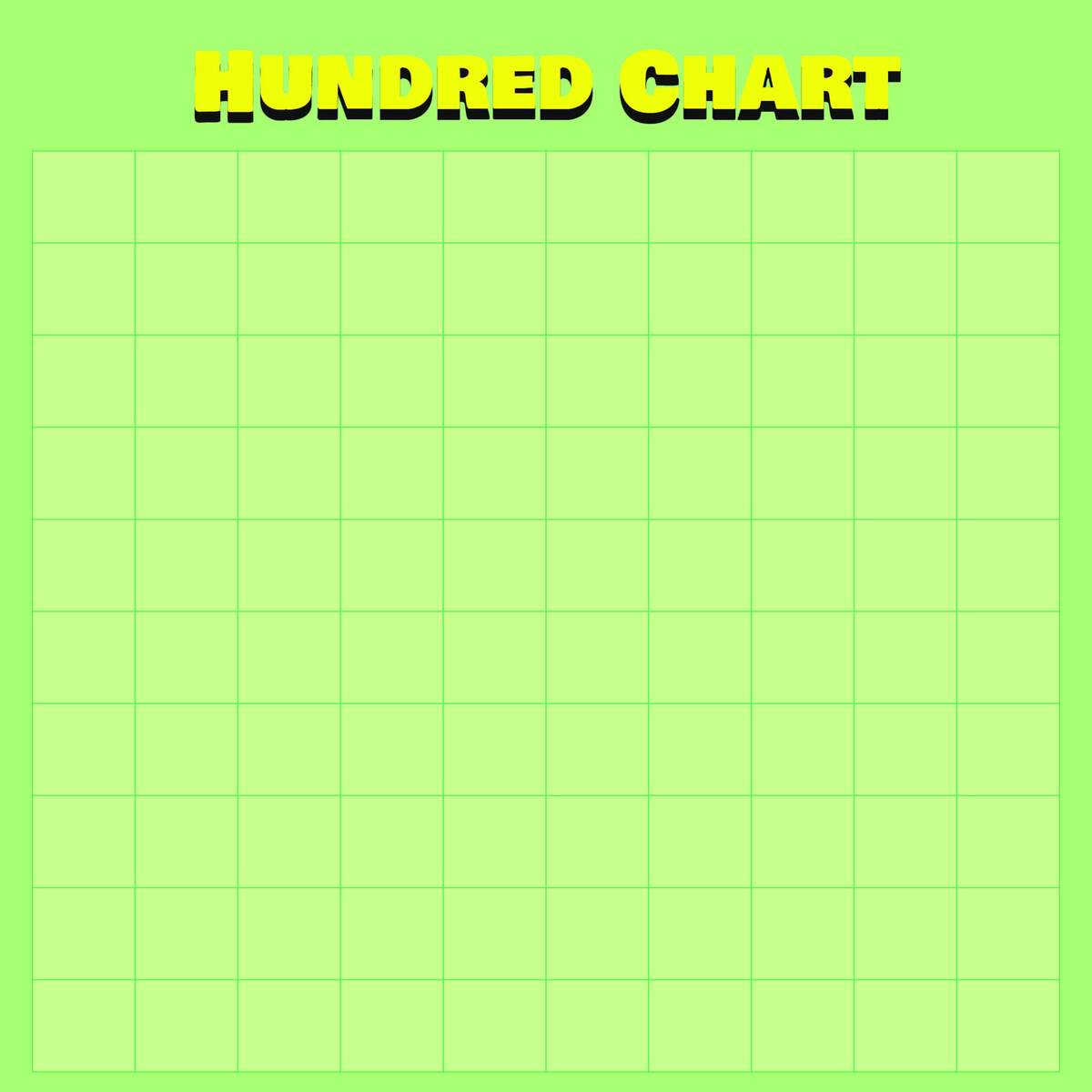 100 Day Chart 10 Free PDF Printables Printablee
