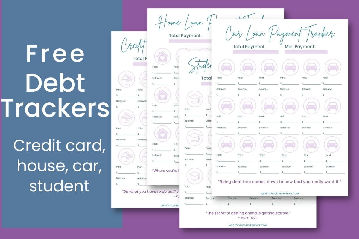 5 Free Debt Payoff Tracker Printables Free Organizing Printables