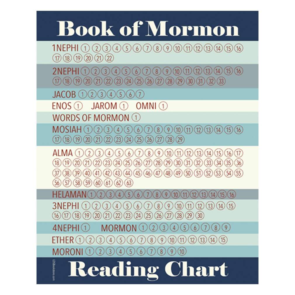 Blue Book Of Mormon Reading Chart Digital Download In LDS Resources Handouts On LDSBookstore Blue Book Of Mormon Reading Chart Digital Download In LDS Resources Handouts On LDSBookstore