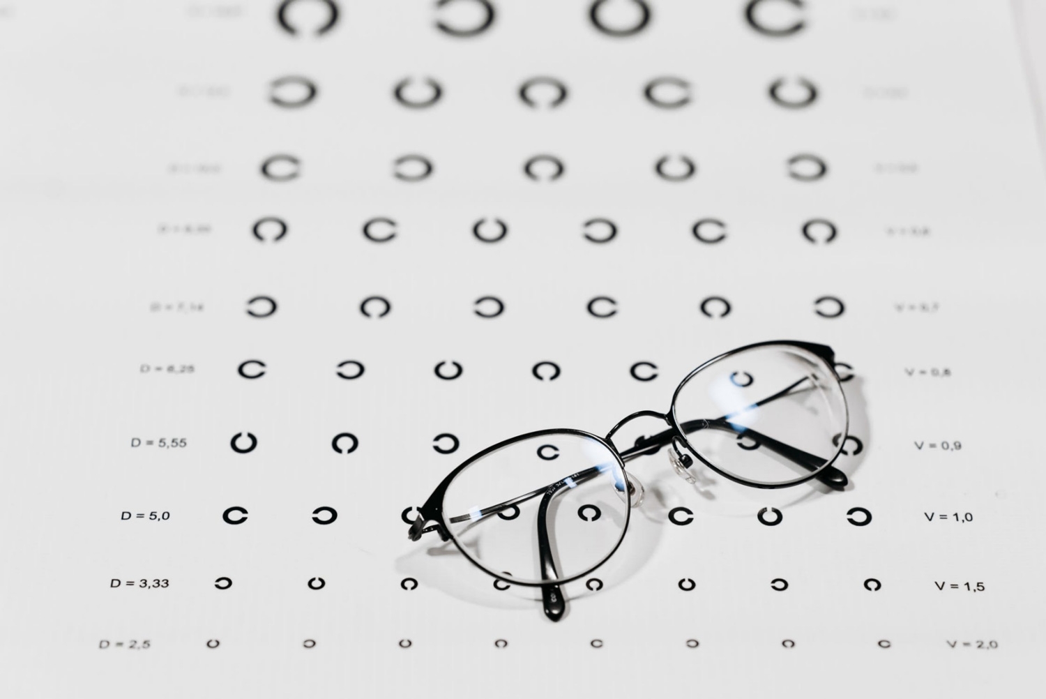 Eye Chart SVG Vision Test Clipart Medical Clinic Decor Digital Download Etsy