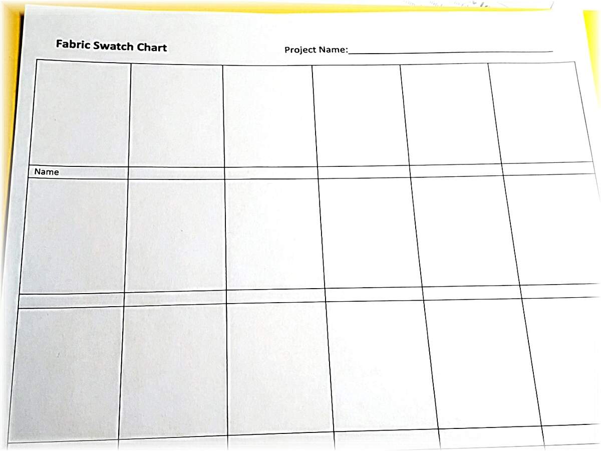 Fabric Swatch Chart Payhip