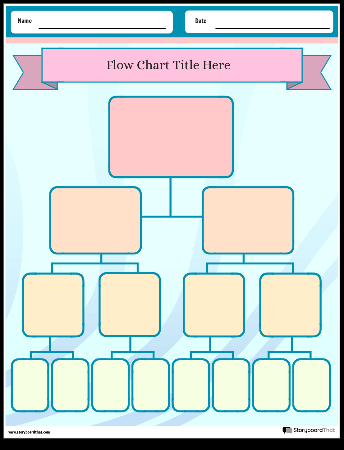 Blank Flow Chart Template In Pages PDF Word Google Docs Download Template