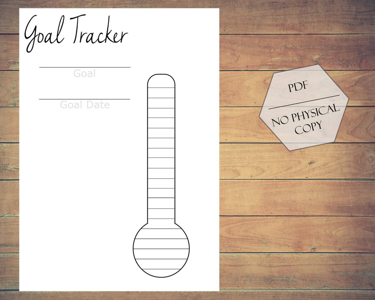 19 Printable Goal Chart Templates Free TemplateLab