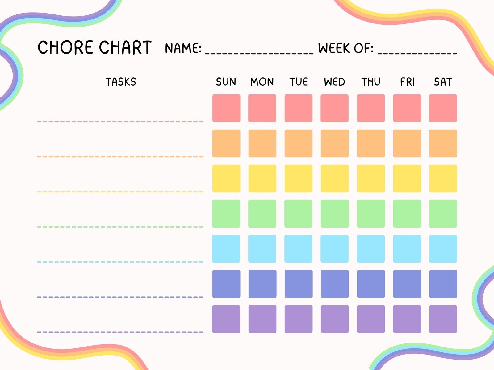 Free Printable Goal Charts For Kids Mom 4 Real