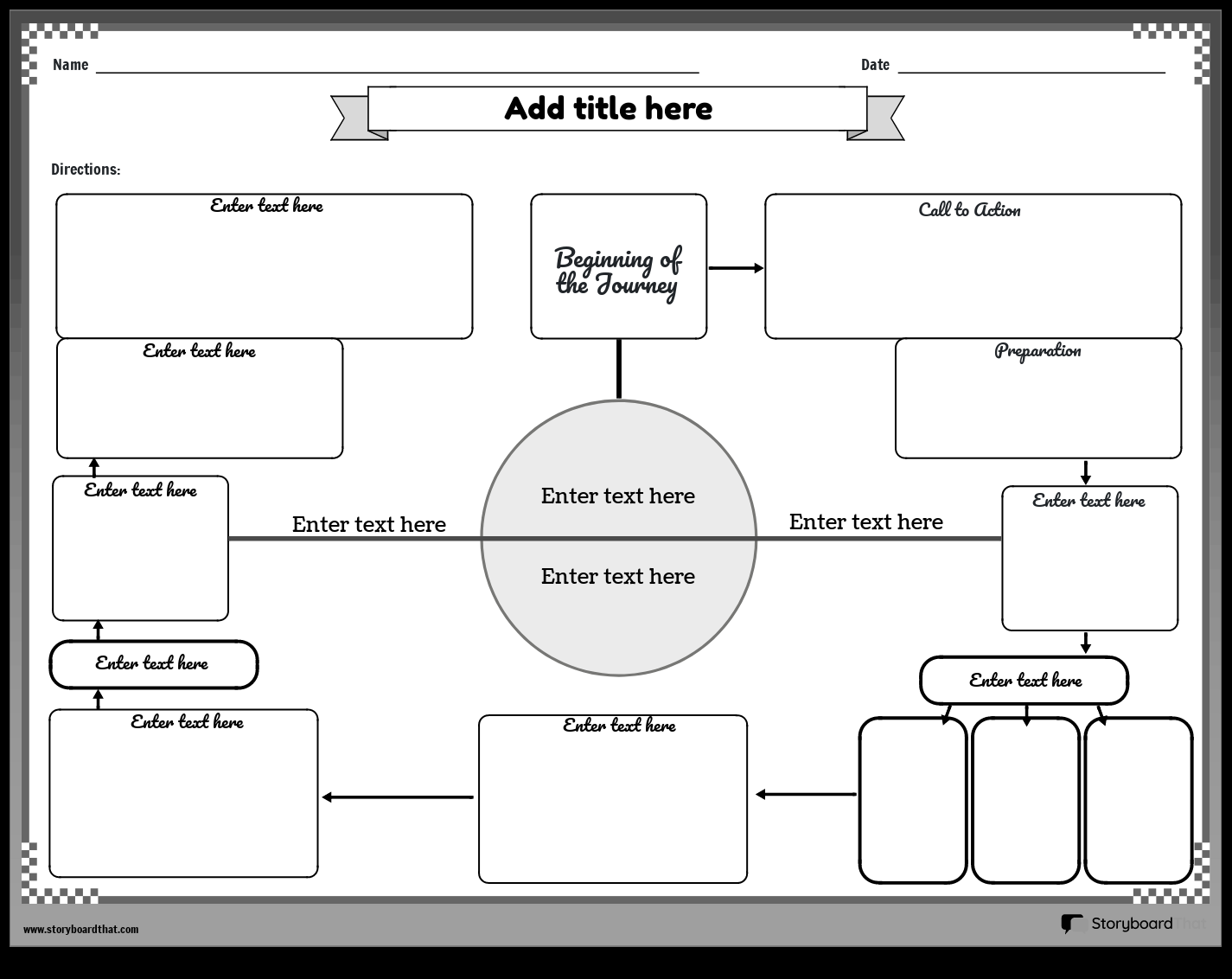 Hero s Journey Worksheets Free Templates By Storyboard That