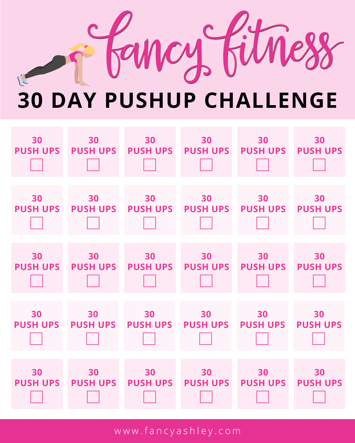 Hundred Pushups Perfect Pushup Workout Pdf 100 Day Push Up Challenge Chart Printable Fitness Tracker