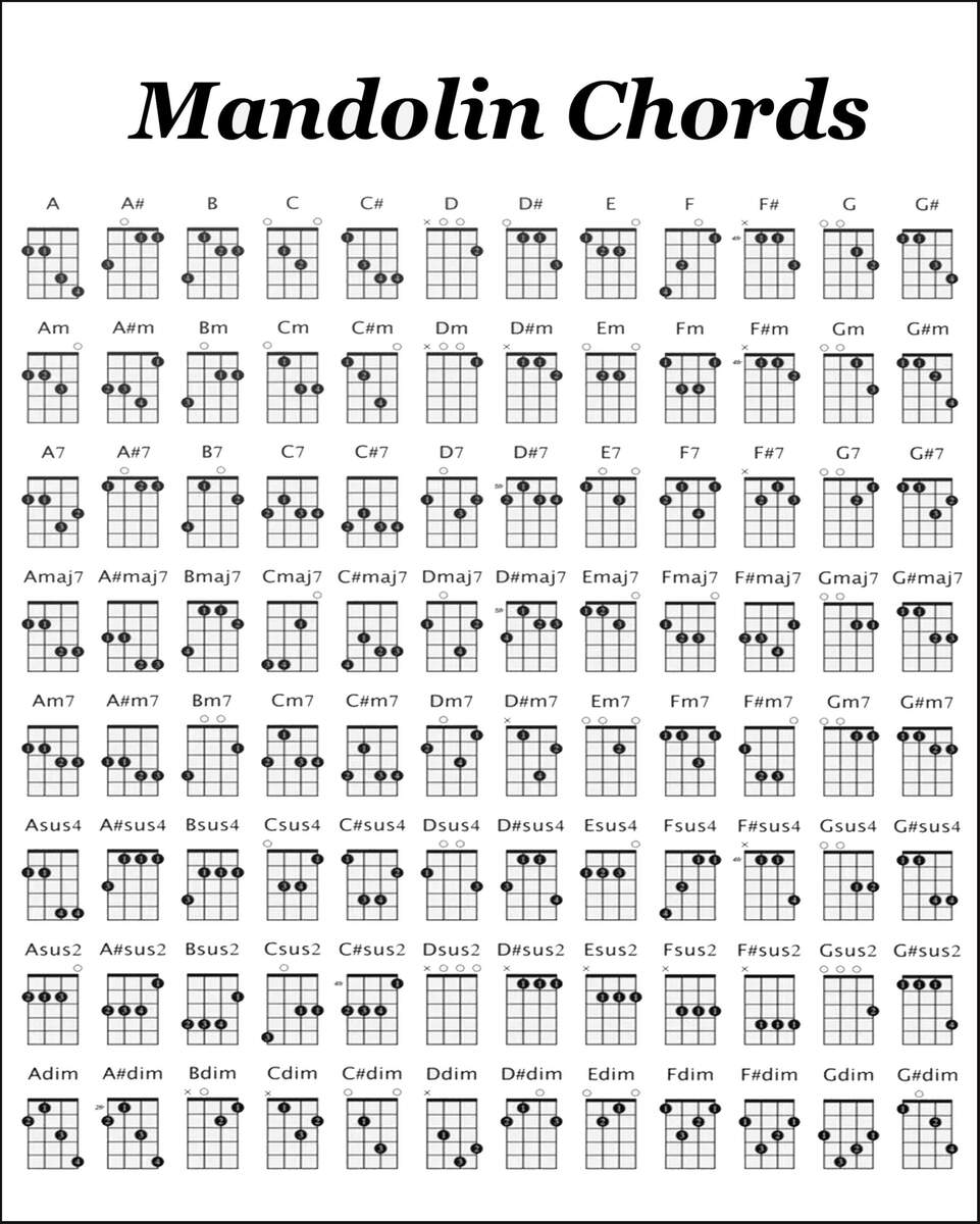 Mandolin Chords Chart 8 X 10 Digital Download Etsy Mandolin Chords Chart 8 X 10 Digital Download Etsy