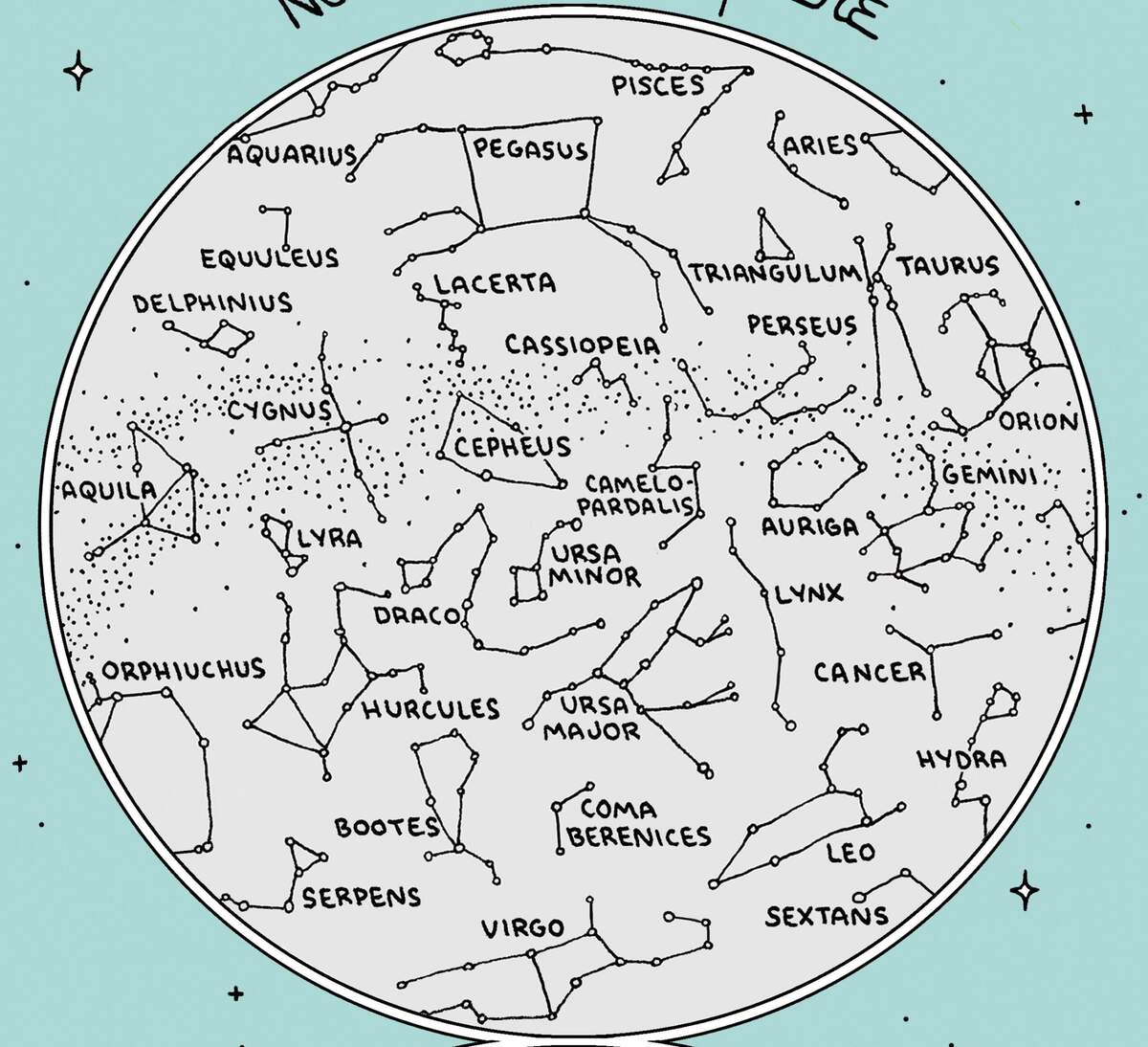 6 Hundred Northern Hemisphere Constellation Chart Royalty Free Images Stock Photos Pictures Shutterstock