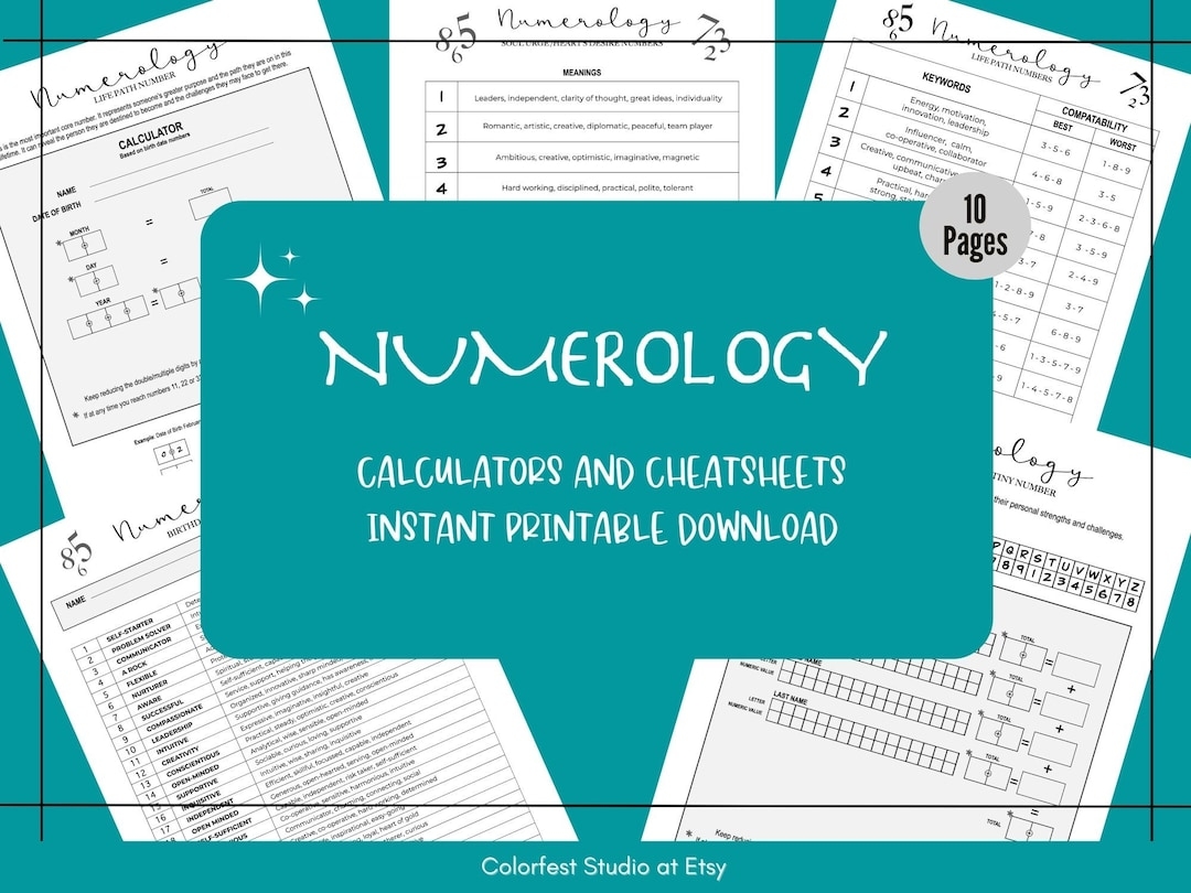Numerology Charts Printable Pages For Grimoire Book Of Shadows Meanings Cheat Sheets And Calculator Worksheets For The Five Core Numbers Etsy Numerology Charts Printable Pages For Grimoire Book Of Shadows Meanings Cheat Sheets And Calculator Worksheets For The Five Core Numbers Etsy