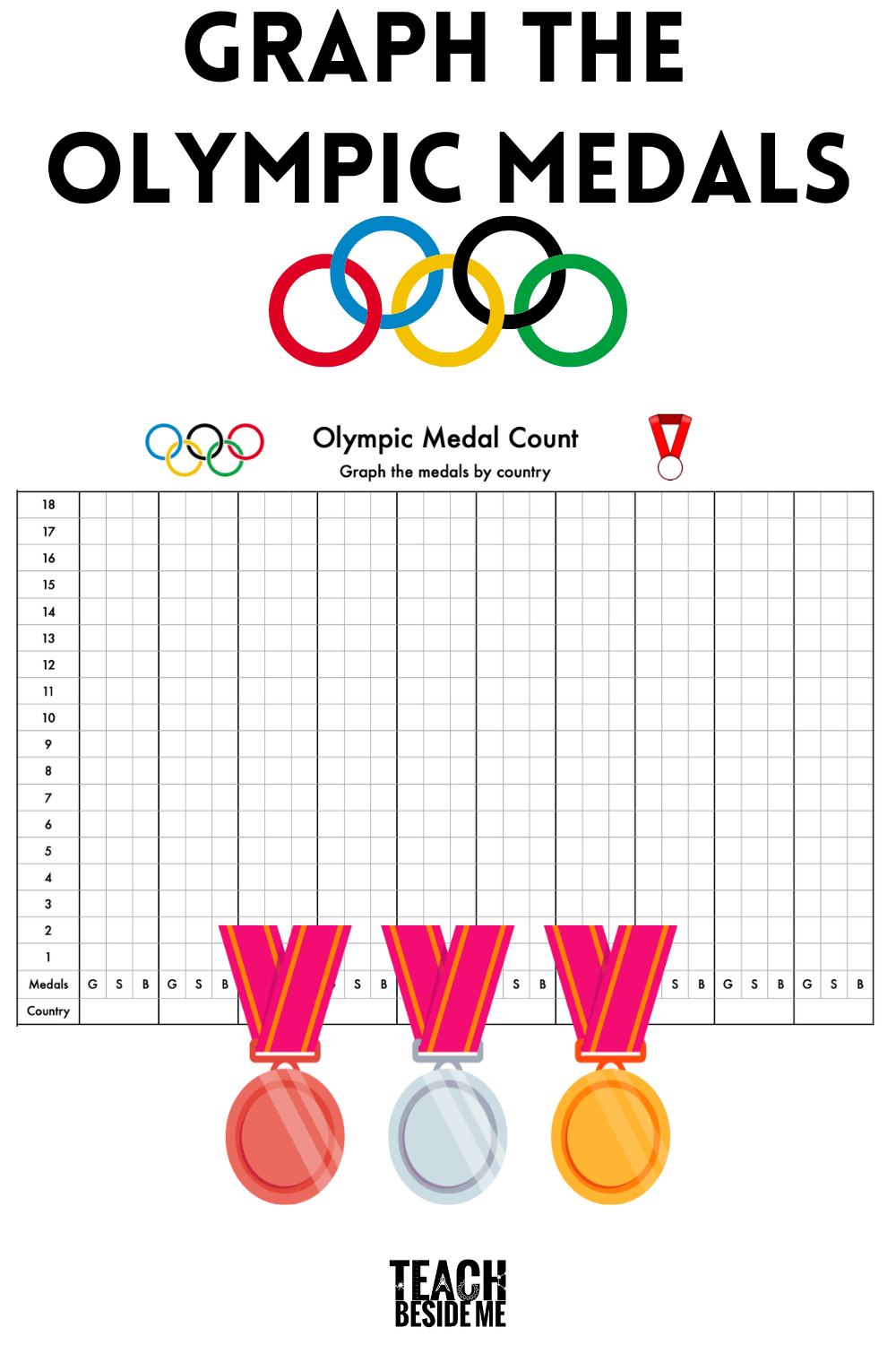 Teacher Mama FREE Olympic Medal Count Tally Sheet Boy Mama Teacher Mama