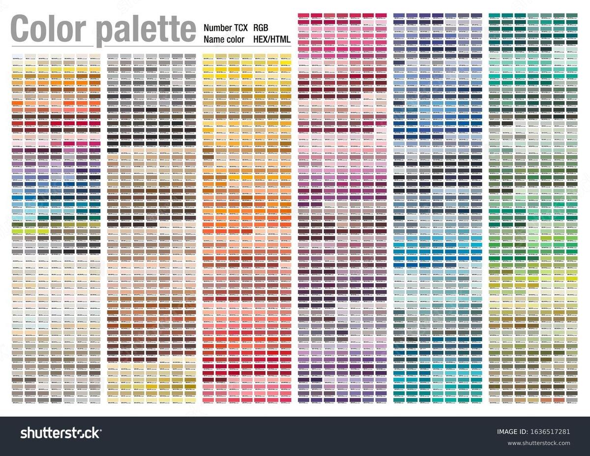 Pantone Colour Chart Over 2 042 Royalty Free Licensable Stock Illustrations Drawings Shutterstock