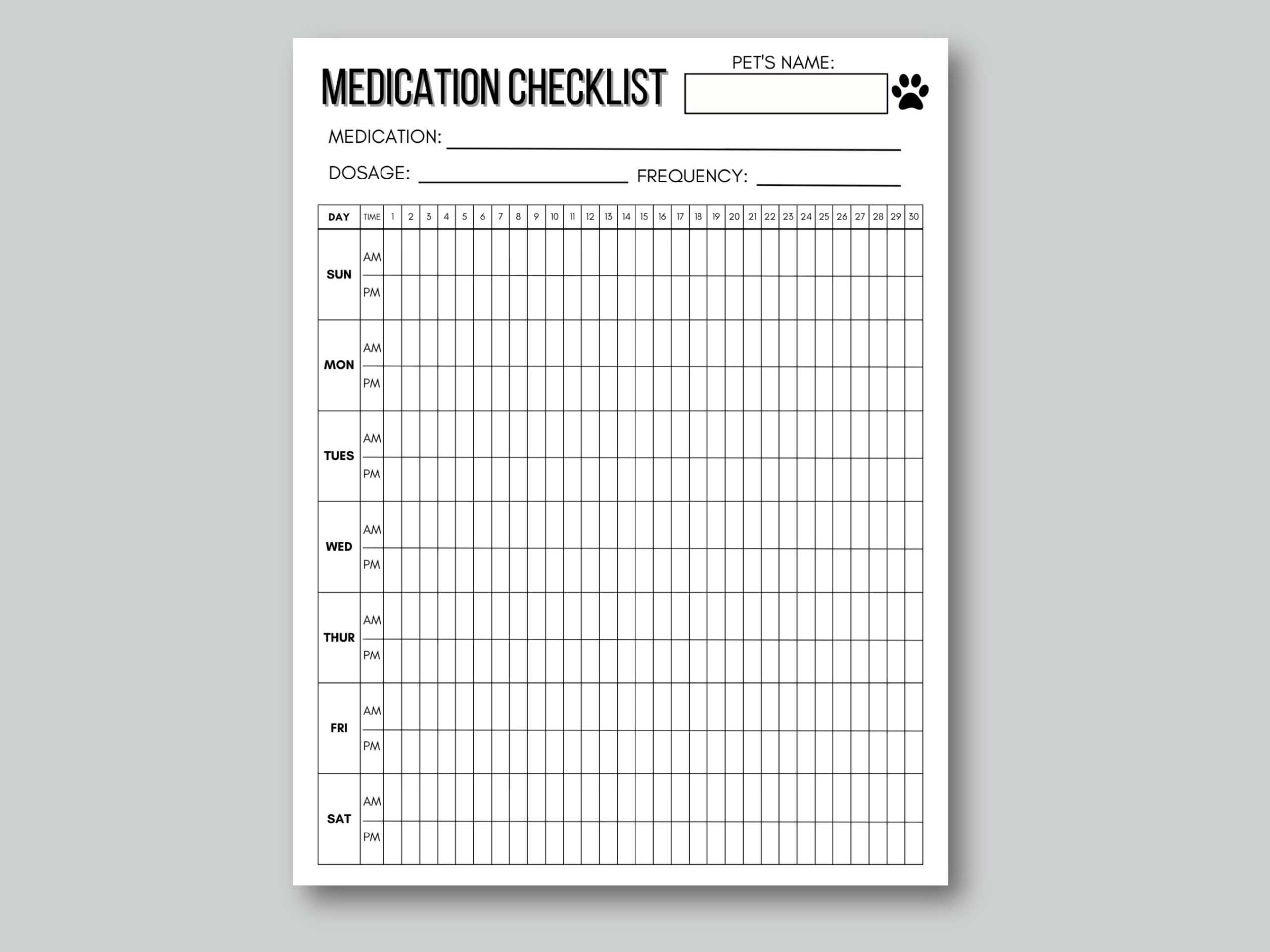 Pet Medication Etsy