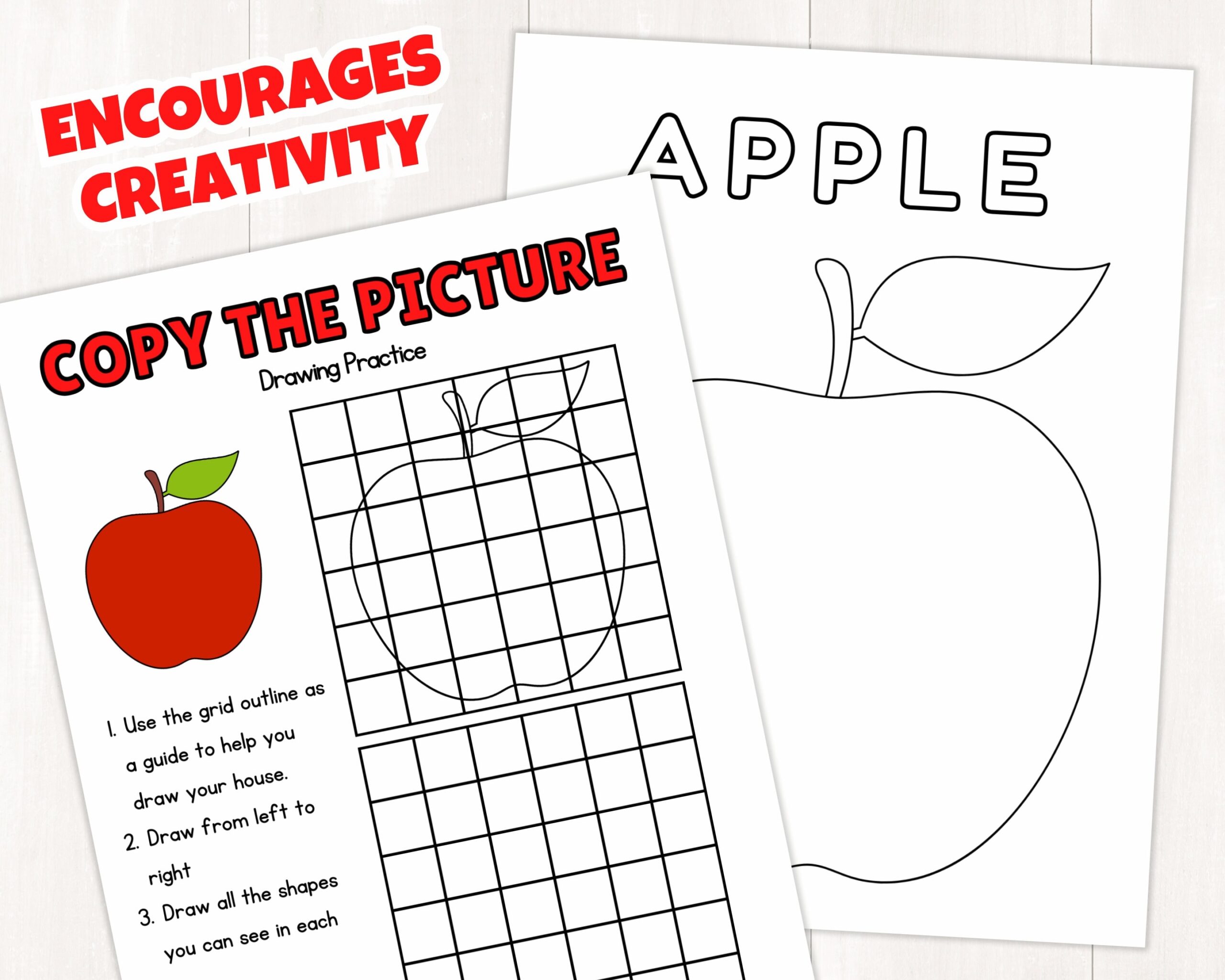 Printable Apple Activity Pack For Kids Apple Fall Worksheets Apple Unit Study Science Apple Craft Lifecycle Anatomy Autumn Etsy