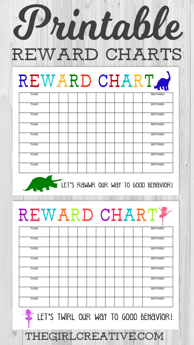 Free Printable Reward Chart Templates Word PDF Teachers