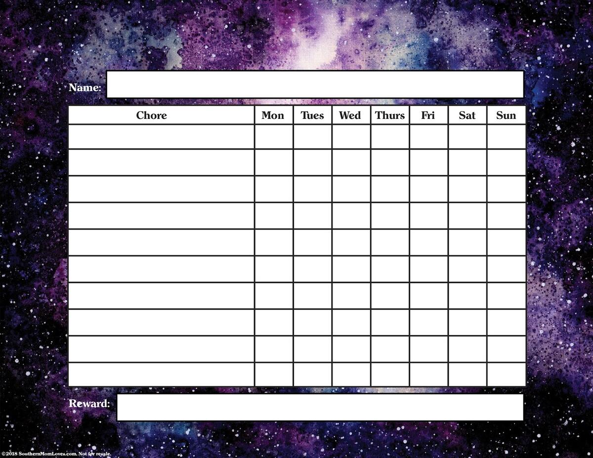 Southern Mom Loves 6 Free Chore Chart Printables For Kids Of All Ages