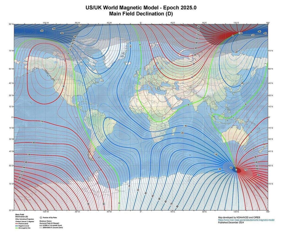 True North And Magnetic North Know The Difference