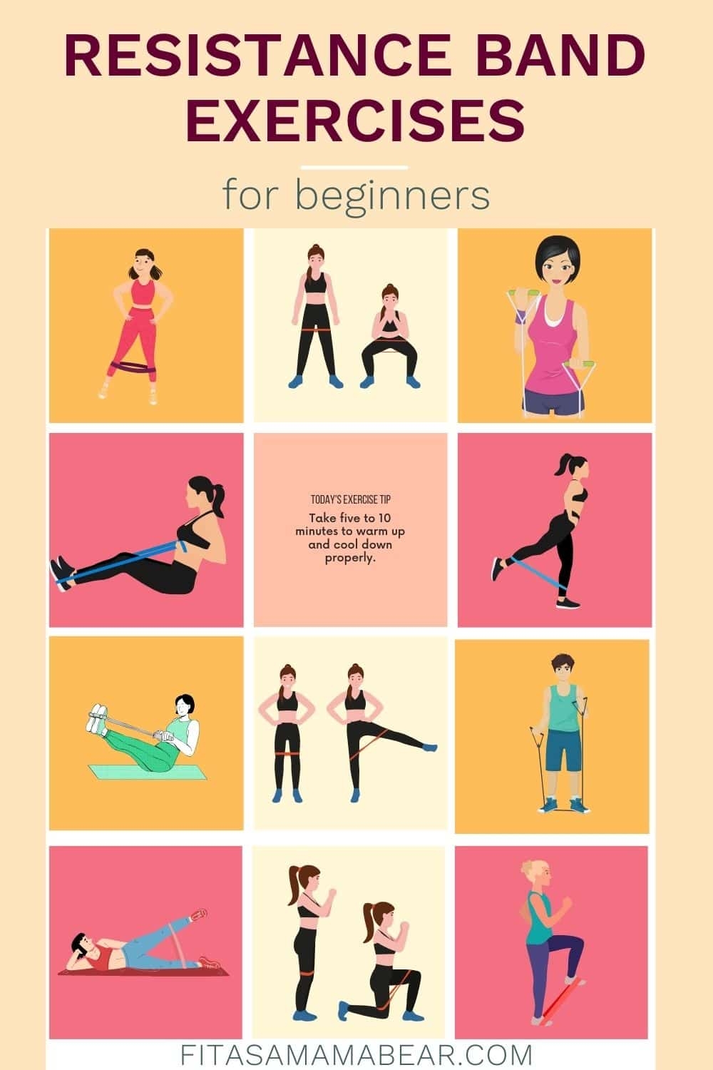 Workout Chart Workout Ideas With Resistance Bands Exercise Chart Resistance Band Workouts For Men Pdf Training Workout Chart Pdf Printable Resistance Band Exercises Chart Resistance Band Workout Moves Workout Chart Resistance Band
