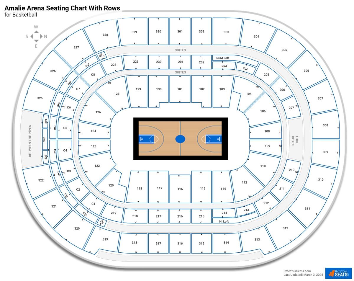 Benchmark International Arena Seating Charts RateYourSeats