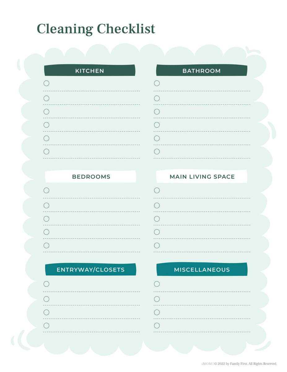 Chore Chart For Adults IMOM