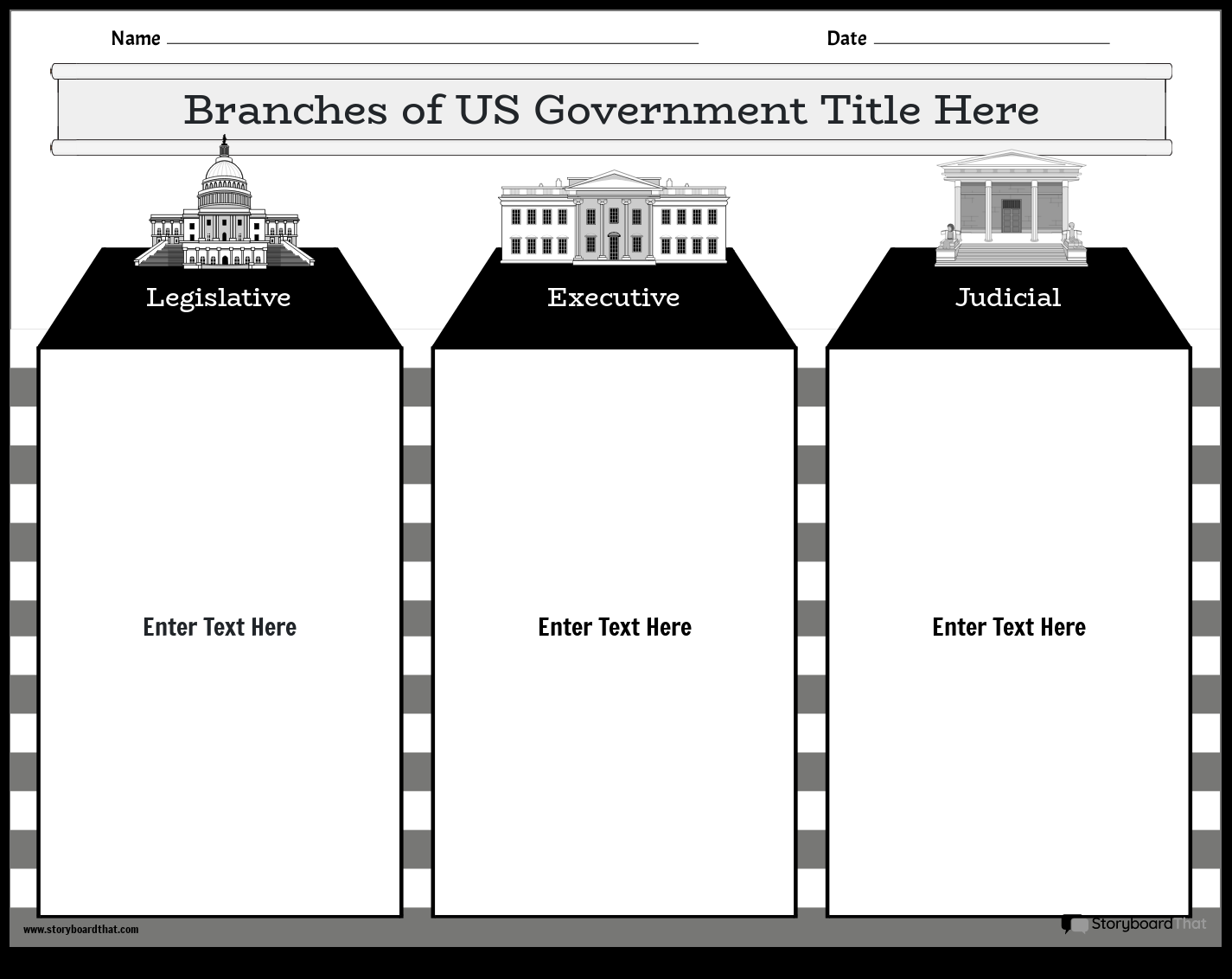 Branches Of Government Anchor Chart By Alex Kelley TPT