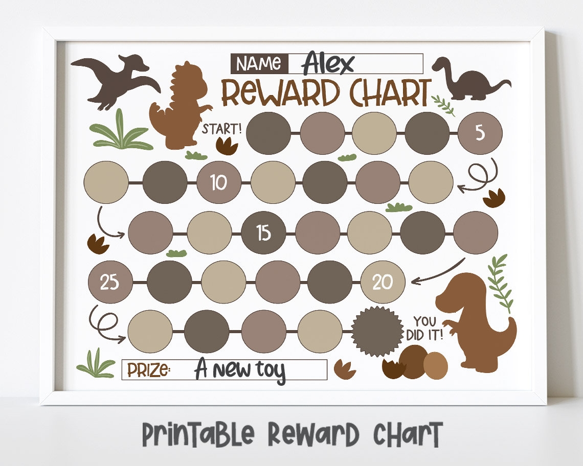 22 Printable Reward Charts For Kids PDF Excel Word