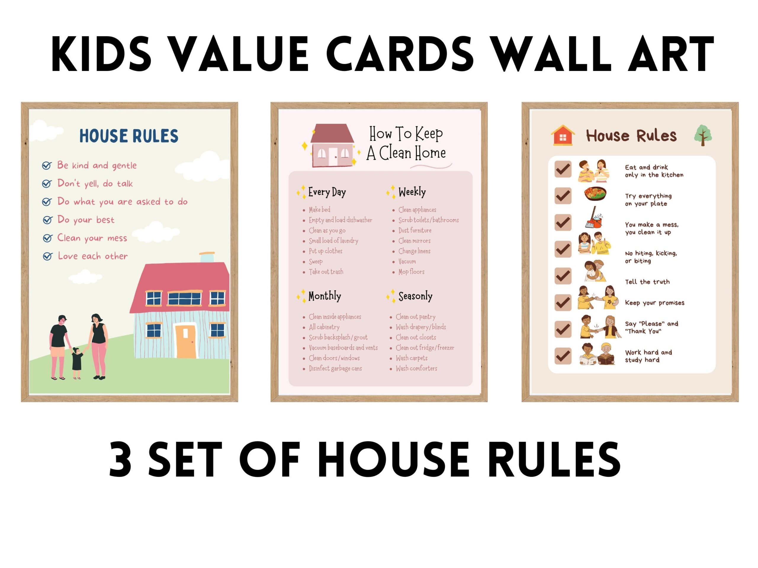 House Rules For Kids House Rule Wall Art Family Rule Wall Art Home Rules Printable Kids Moral Values Printable Flash Cards And Posters Etsy Finland House Rules For Kids House Rule Wall Art Family Rule Wall Art Home Rules Printable Kids Moral Values Printable Flash Cards And Posters Etsy Finland