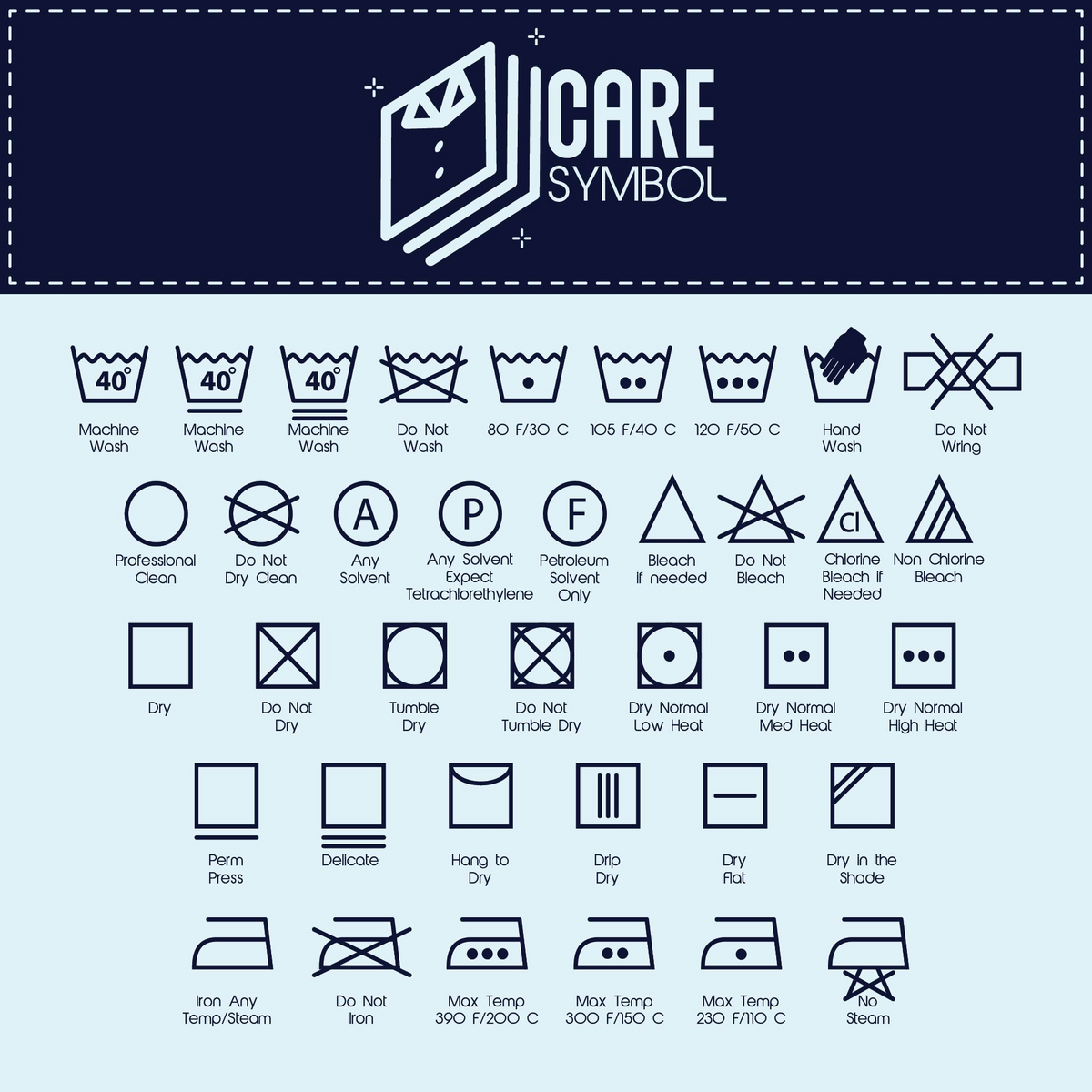 Laundry Care Symbol Chart 10 Free PDF Printables Printablee Laundry Care Symbol Chart 10 Free PDF Printables Printablee