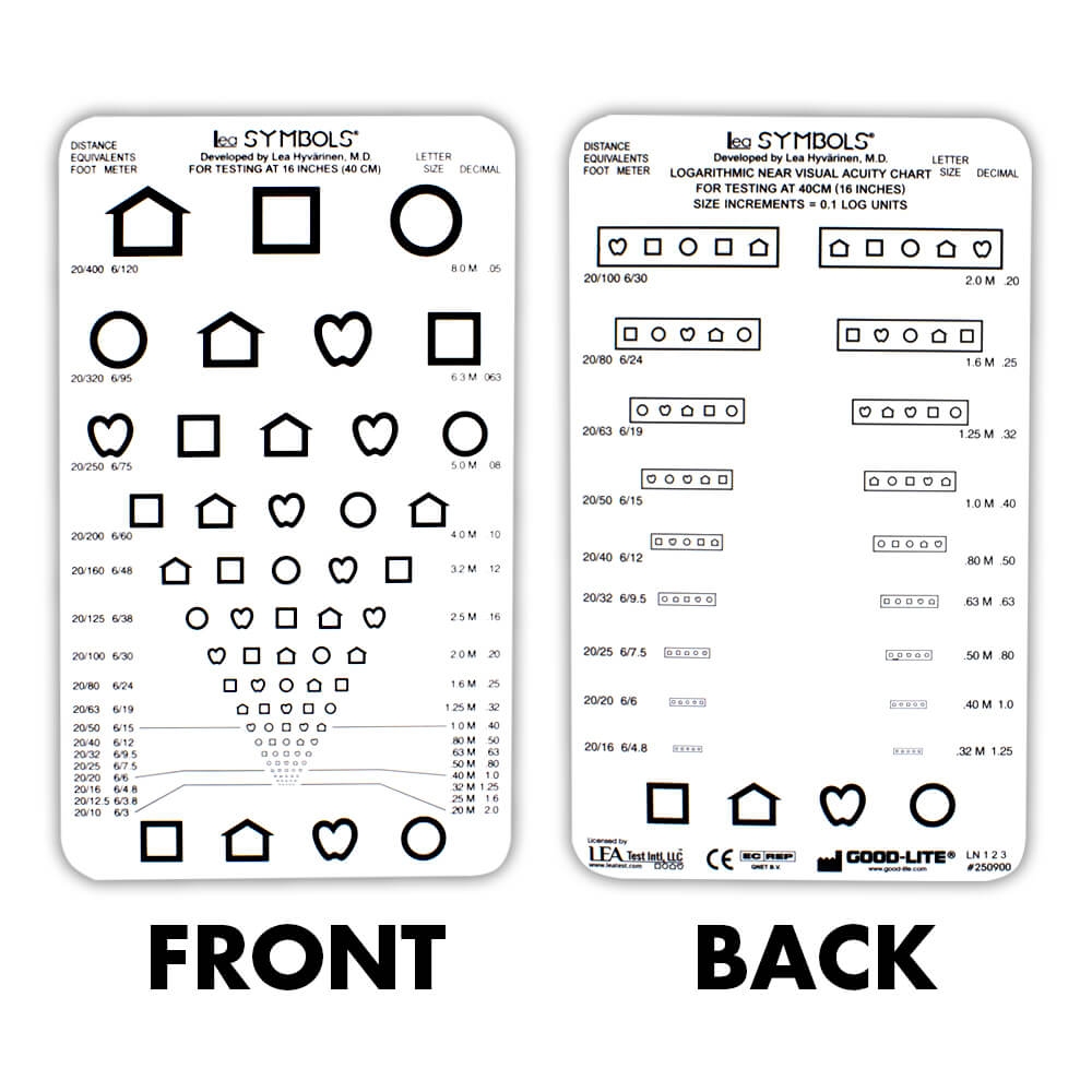 Proportional Spaced Eye Chart For Visual Testing Brazil Ubuy
