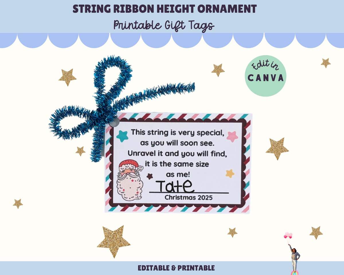 Ribbon Ornament Poem Printable Etsy Ribbon Ornament Poem Printable Etsy