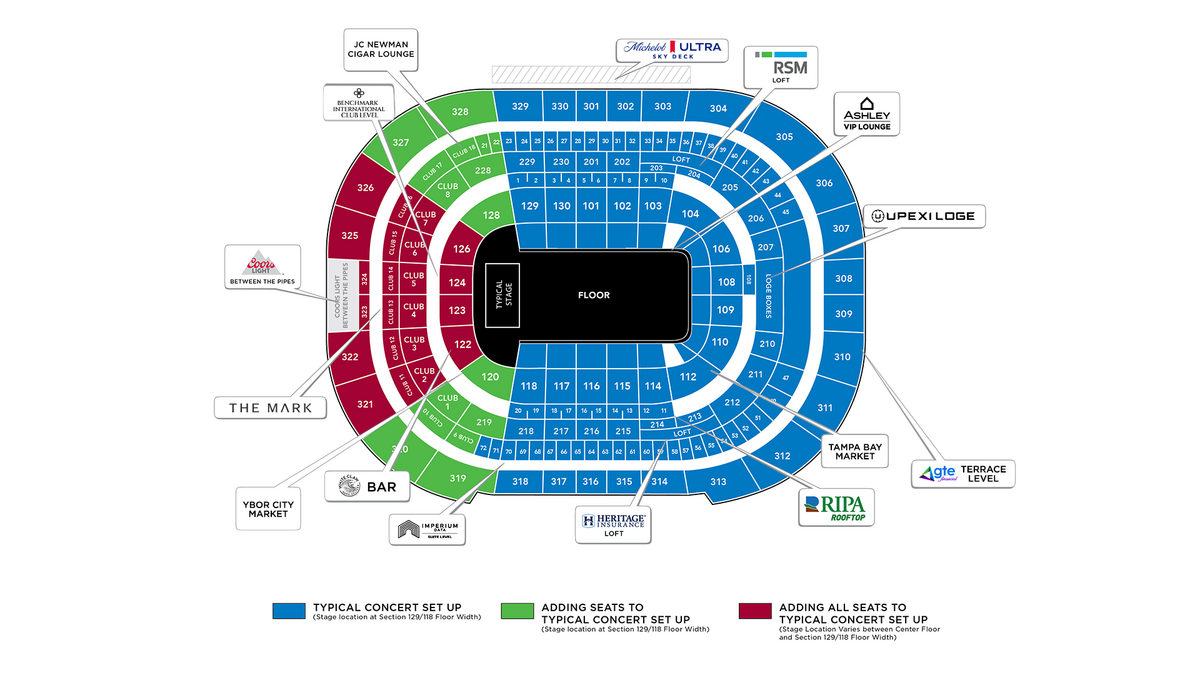 Seating Charts Benchmark International Arena