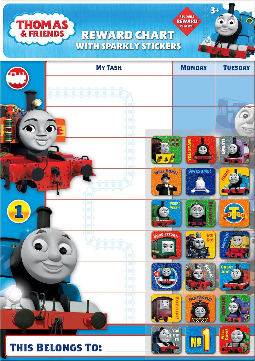 Thomas Friends Reward Chart Paper Projects Worksheets Library