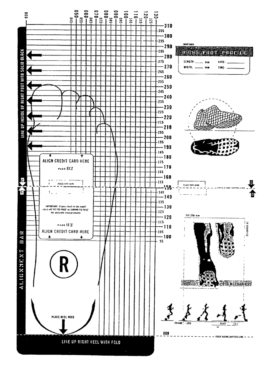 Width Chart How To Measure Shoe Size And Width Width Mens Foot Length To Shoe Size
